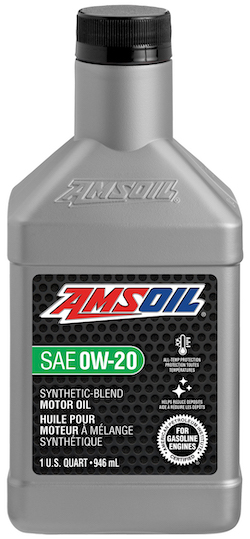 Amsoil 0W-20 Synthetic-Blend Motor Oil (SB020)